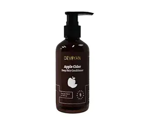 Deviyan Apple Cider Vinegar Nourishing Conditioner for Dry & Damaged Hair | Hair Fall Control | Frizzy Hair | Anti-Dandruff | Paraben Free | Strengthening (200 ml)