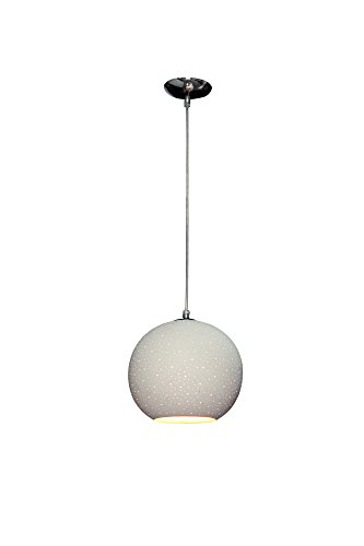 Preisvergleich Produktbild Lampex Melba A 475 / A Pendelleuchte, Metall, Weiß, E27