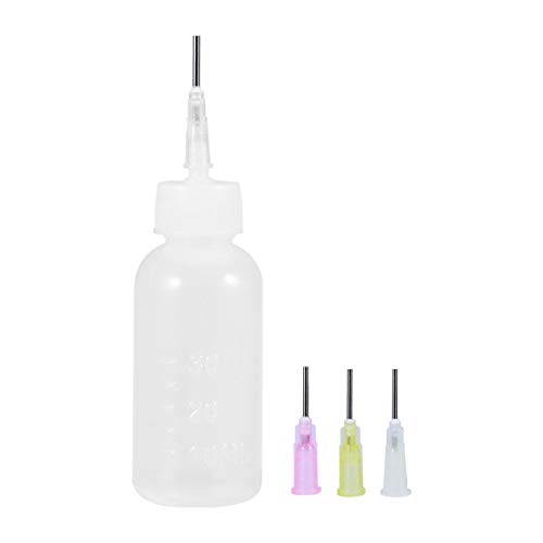 SUPVOX Tattoo Applicator Bottle Kit Needle Tip Temporary Tattoo Kit with 4 Pipe Nozzles