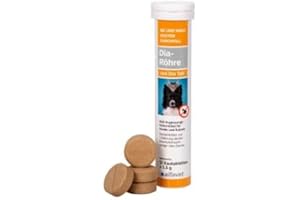 Alfavet Dia Tab® Dia-Röhre | 1 x 12 à 5,5 g | Diät-Ergänzungsfuttermittel für Hunde und Katzen