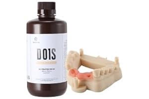 RI RESIONE RESIONE D01S Résine de Modèle Dentaire - Resine Imprimante 3D avec Haute Précision pour Restauration Dentaire & Implant & Modèles d'Étude (D01S 1000g)