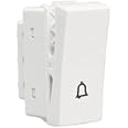 Havells Crabtree Athena 10A One-Way Bell Push Switch