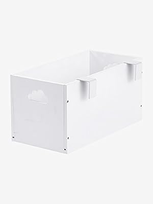 VERTBAUDET Boîte de rangement spéciale table à langer Blanc TU