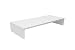 Produktbild Hermes24 Bildschirmständer Monitortisch(TFTHW60) B/T/H 60 x 30 x 12 cm Weiß Glänzend Bildschirmerhöhung
