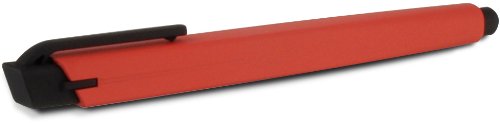 Speedlink Tatic Touchscreen Eingabestift (leichte Kunststoffkonstruktion, magnetischer Kern, Halteclip) rot