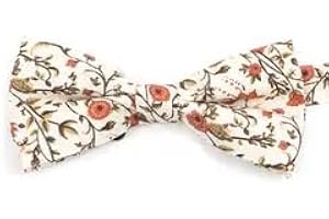 DB DICKIE BOW Nœud papillon élastique en coton de luxe pour enfants garçons