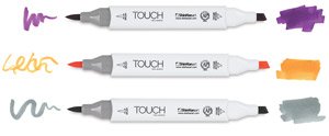 Touch Twin Brush Markers 60 Set A