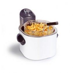 Frifri FI.1528 Friteuse Métal/Inox Blanc 4 L 3200 W