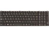 Preisvergleich Produktbild Toshiba Keyboard (FRENCH) Black, H000039050 (Black)