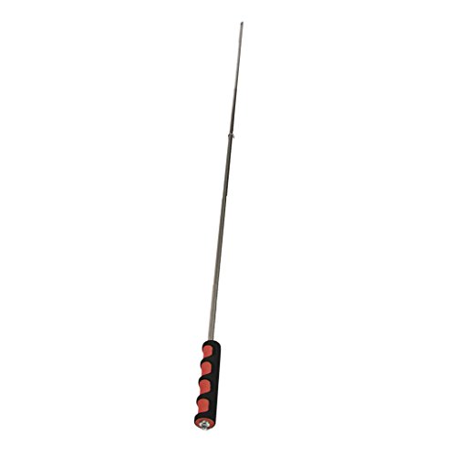 Generic Teleskop Fahnenmast, 2m/1.6m/1.4m, Ausziehbar, Tragbar - rot, 1.2m