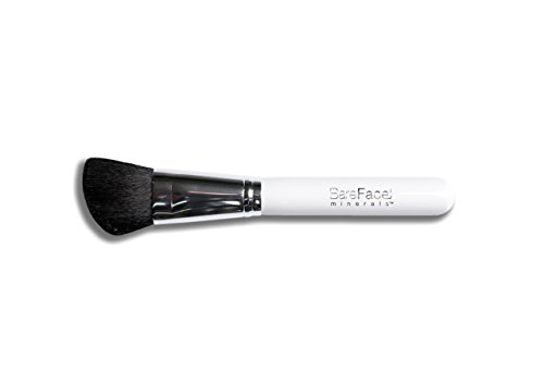 Bare Face Minerals Ltd Edition Professional Contouring Angle Brush | Angled Contour Brush | Bronzer | Bronzing | Blusher | Blush | Extra-Soft Synthetic Powder Brush | Makeup Brushes