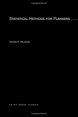 Statistical Methods for Planners (MIT Press Classics)