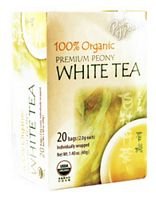 Prince of Peace Organic Premium Peony White Tea 20 tea bags (Pack of 8)