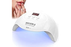 NAILGIRLS Asciuga Unghie,Lampada Nails led UV 3 Timer e Sensori Automatici 36W Fornetto Unghie Migliore Lampada Led Unghie Professionale Per Manicure Pedicure Lampada Asciuga Smalto Semipermanente