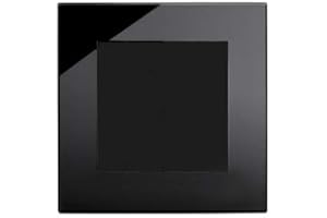 Retrotouch Black Blank Plate (Plain) - SKU00312