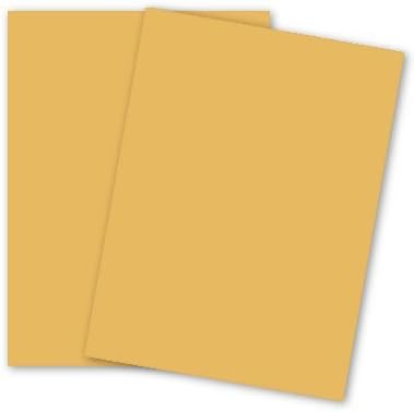 Domtar Colors - Earthchoice GOLDENROD - Opaque Text - 11 x 17 Paper - 24/60 Text - 500 PK by Domtar Colors