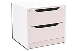 arelwood . com - Cajonera para Armario, Completamente Montada, Frente Góndola, Color Textil Coral, 85 cm Ancho x 55 cm Fondo - 2 Cajones 16 cm. Alto 40,8 cm. Entrega A PIE DE Calle.