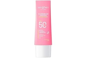 BIZZICO Dot & Key Watermelon Hyaluronic Sunscreen SPF 50 PA+++ | For Oily, Normal