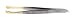Manicare Gold Plated Slant Tweezers