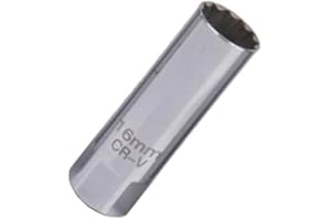 COUDUAN 16 mm Spark Plug Socket 12-Point Removal Tool 3/8-Inch Drive Thin Wall,Automobile Sparking Plug Wrench,Magnetic Removal Tool