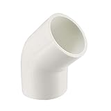 codo 45 pvc Codo de 45 grados para conectar dos tubos en ángulo