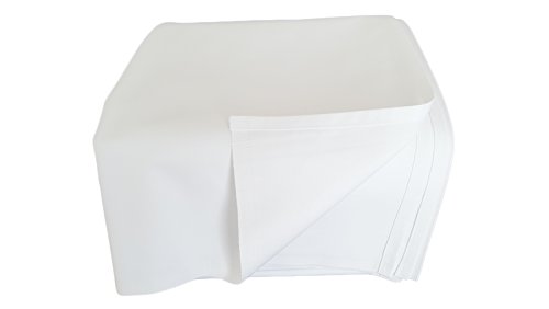 Bettlaken-Haustuch-Betttuch-Tischdecke Ohne Gummizug 4 Diverse Größen 150g/m2(2) (200×220 cm) - 5