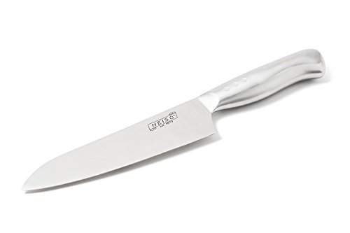 Heiso Santokumesser, Klingenlänge 17cm, Super scharf, Japanisches Küchenmesser, 10 Jahre Garantie
