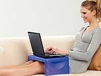 General Office Mobiler Notebook-Tisch mit integrierter Ablage - 6