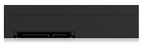 Icy Box IB-2535StS Konverter/Festplattenadapter 2,5″ (6,35 cm) auf 3,5″ (8,9 cm) für SATA HDD/SSD, SATA III, Aluminium-Kühlkörper, silber/schwarz - 3
