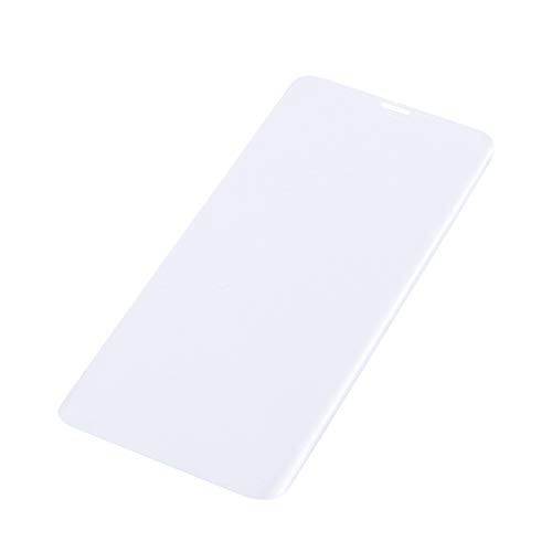 Preisvergleich Produktbild Hemobllo 5D Full Curved gehärtetes Glas für Samsung Galaxy S9 Plus Displayschutzfolie (Transparent)