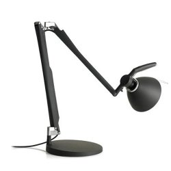 Preisvergleich Produktbild Luceplan - Fortebraccio Tavolo mit Dimmer - Schwarz, mit Dimmer