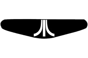 DECUS SHOP Adhesivo para la barra de luces de la PlayStation PS4 negro negro ATARI (schwarz)