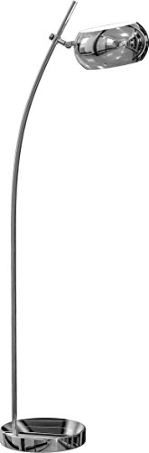 Preisvergleich Produktbild Miro Ranex Designer Stehleuchte, Höhe 155 cm, metall chromfarbig 6000.482