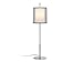 Produktbild Faro Barcelona Saba 68546 – Desktop und Lampen Fuß, 40 W, Edelstahl und Anzeige Textil