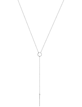 Elli Damen-Halskette Y-Kette Kreis