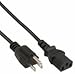Produktbild InLine 16655J Netzkabel, Netzstecker auf Kaltgerätestecker C13, 5m schwarz