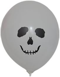 Goeous 15 PCS White LED Lamp Lights Luminous Balloons Paper Lantern Balloon for Wedding Party Decor Hallowmas Parties Birthday Festival Christmas