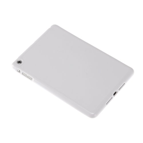 doupi SolidFit PureColor Schutzhülle für iPad mini 1 / 2 / 3 Solid Matt TPU Schutz Hülle Silikon Schale Bumper Case Schutzhülle Cover weiß - 4