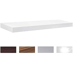Regalraum - étagère flottante BOY | 9 tailles | 6 couleurs | 900x300x50 mm - blanc