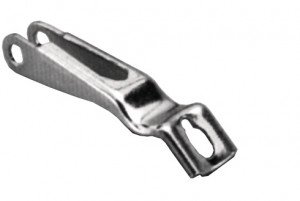 Preisvergleich Produktbild Lampenhalter VR Stahl, silber für Felgenbremse