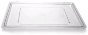Cambro Clear Solid Cover, 18 x 26 (11-0307) Category: Buffet Food Pan Lids by CAMBRO MANUFACTURING CO