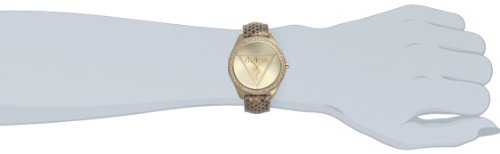 W70015L2 Guess Women's Quartz Analogue Watch-Leather Strap, Multi-Colour