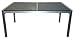 Produktbild Gartentisch Aluminium mit Edelstahl-look und 2 Granit-Tischplatten