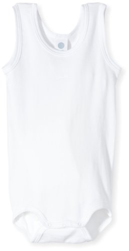 Sanetta Baby Boys' Bodysuit White white, White (Weiss), 3 Years
