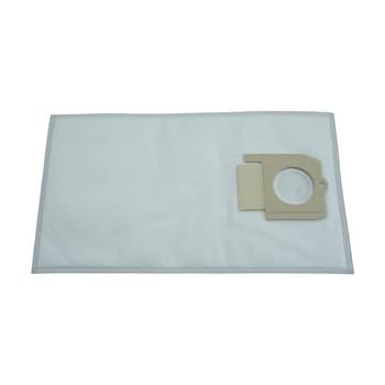 vhbw 10x sacchetto compatibile con Miele S930, S938, Art, S920, S926, S928 aspirapolvere - microfibra, 28cm x 20cm Bianco