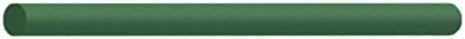 Dedeco 0228 Rubberized Abrasive Block/Stick, Round, Silicon Carbide, Medium, 6" x 1/4", Green