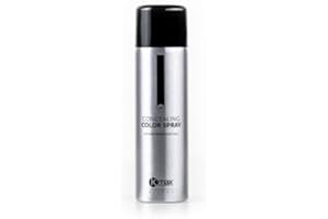Kmax Concealing Color Spray - Weißes Haar, Haarnachwuchs-Retusche, Haarpuder für Kahlheit - Größe 200 ml - Schwarz