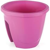 Z&uuml;mr&uuml;t Balkon Saksısı &ndash; Askı Aparatlı, 7.5 Litre, 29.7 cm
