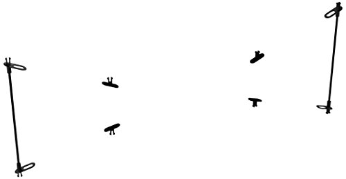 Preisvergleich Produktbild Parrot Swing Wing Rod - 2x + Clips 4x