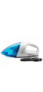 FIZLOZ Release 12V Portable Wet/Dry Vac Vacuum Cleaner Infiltrator Turbo Hand Held Auto Car/Shop Cable Length, 6 ft (Blue)